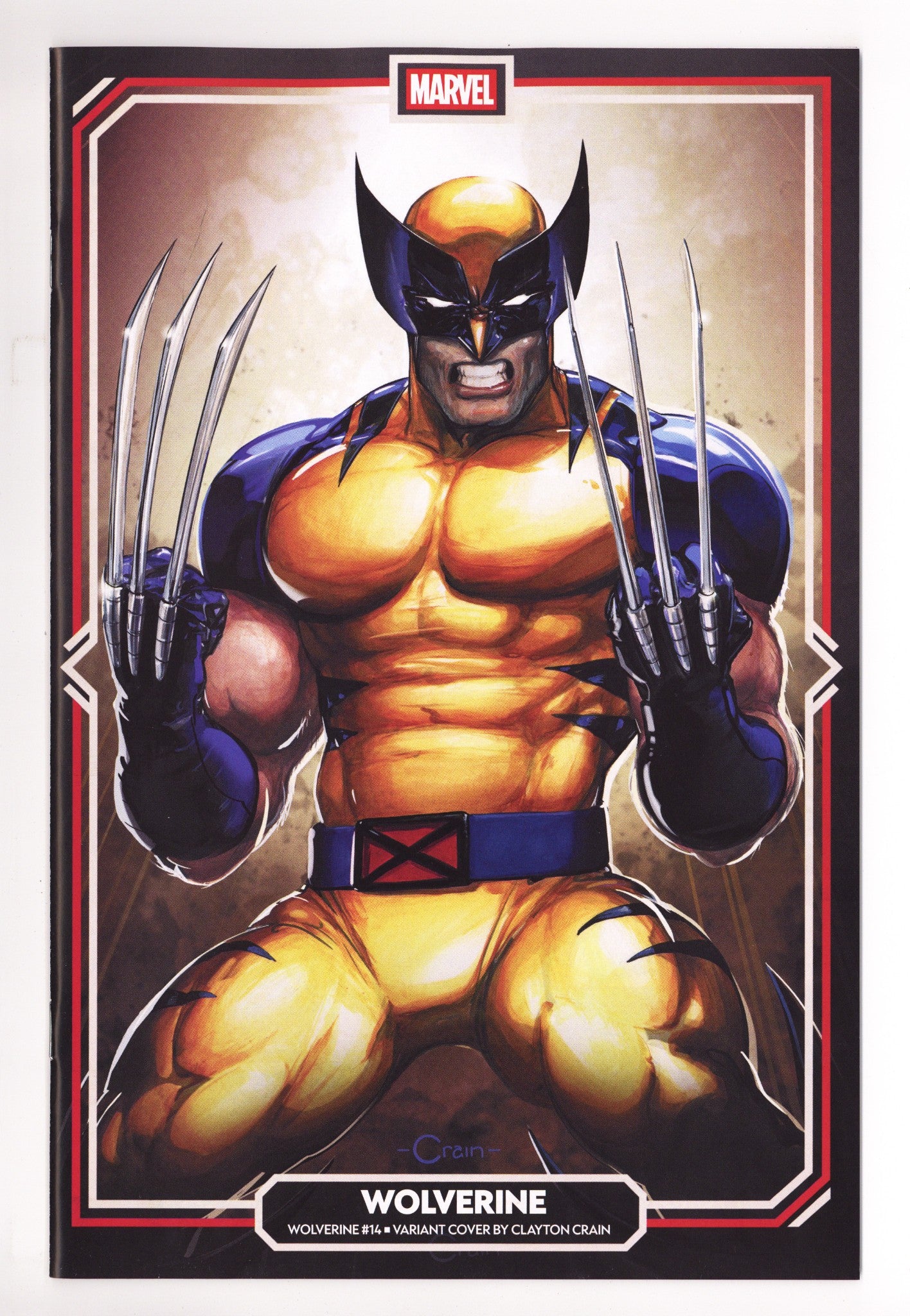 Wolverine Vol 7 14 Crain Variant (2025)
