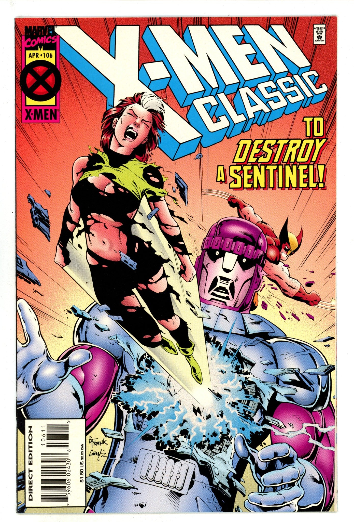 X-Men Classic 106 Low Grade (1995) 