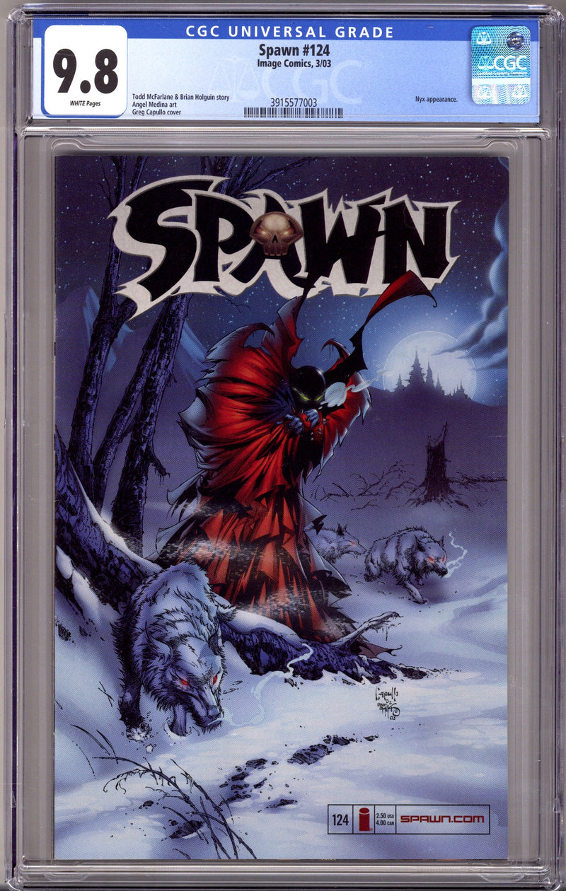 Spawn 124 CGC 9.8 (NM/M) (2003)