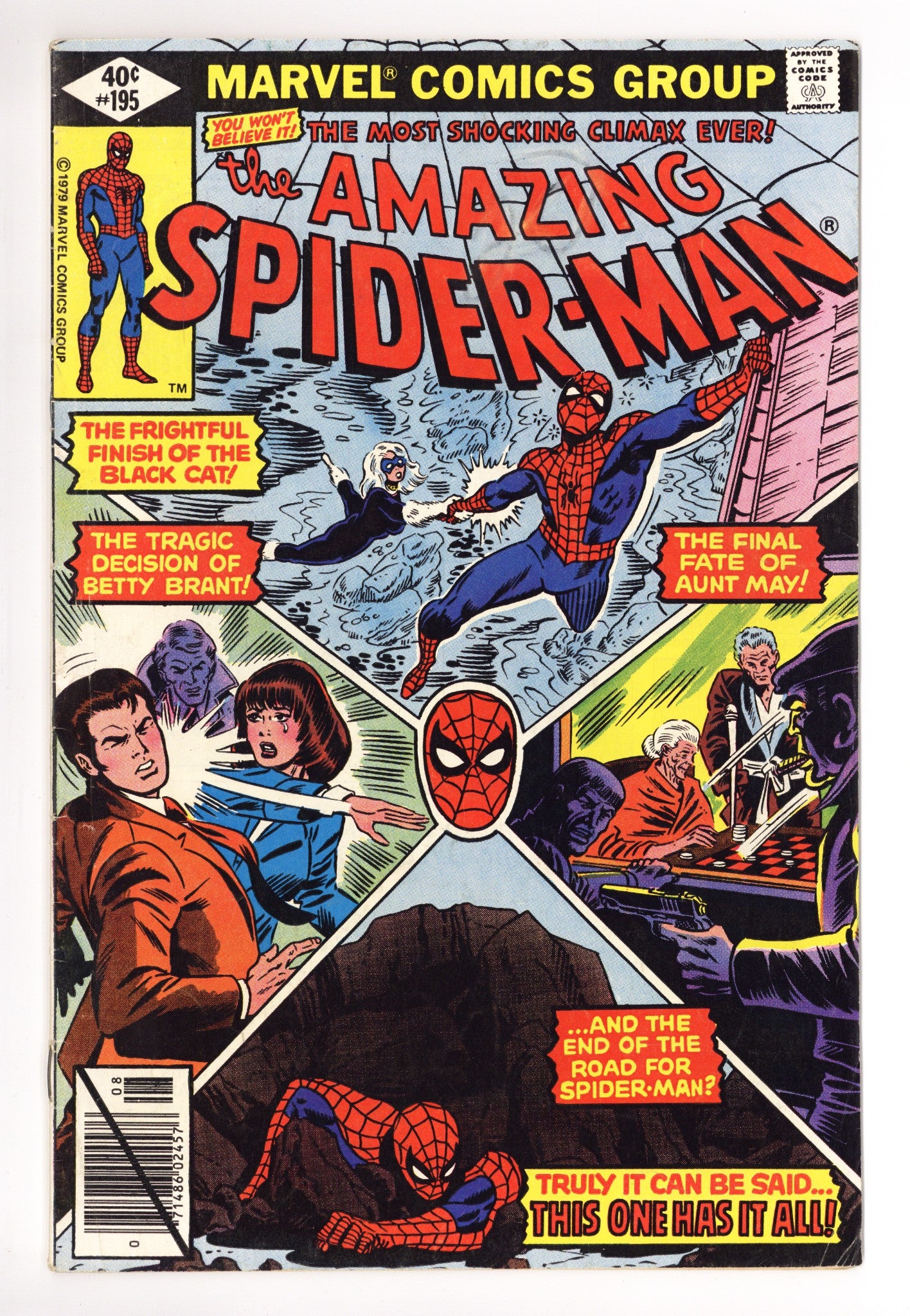 The Amazing Spider-Man Vol 1 195 VG+ (4.5) (1979) 