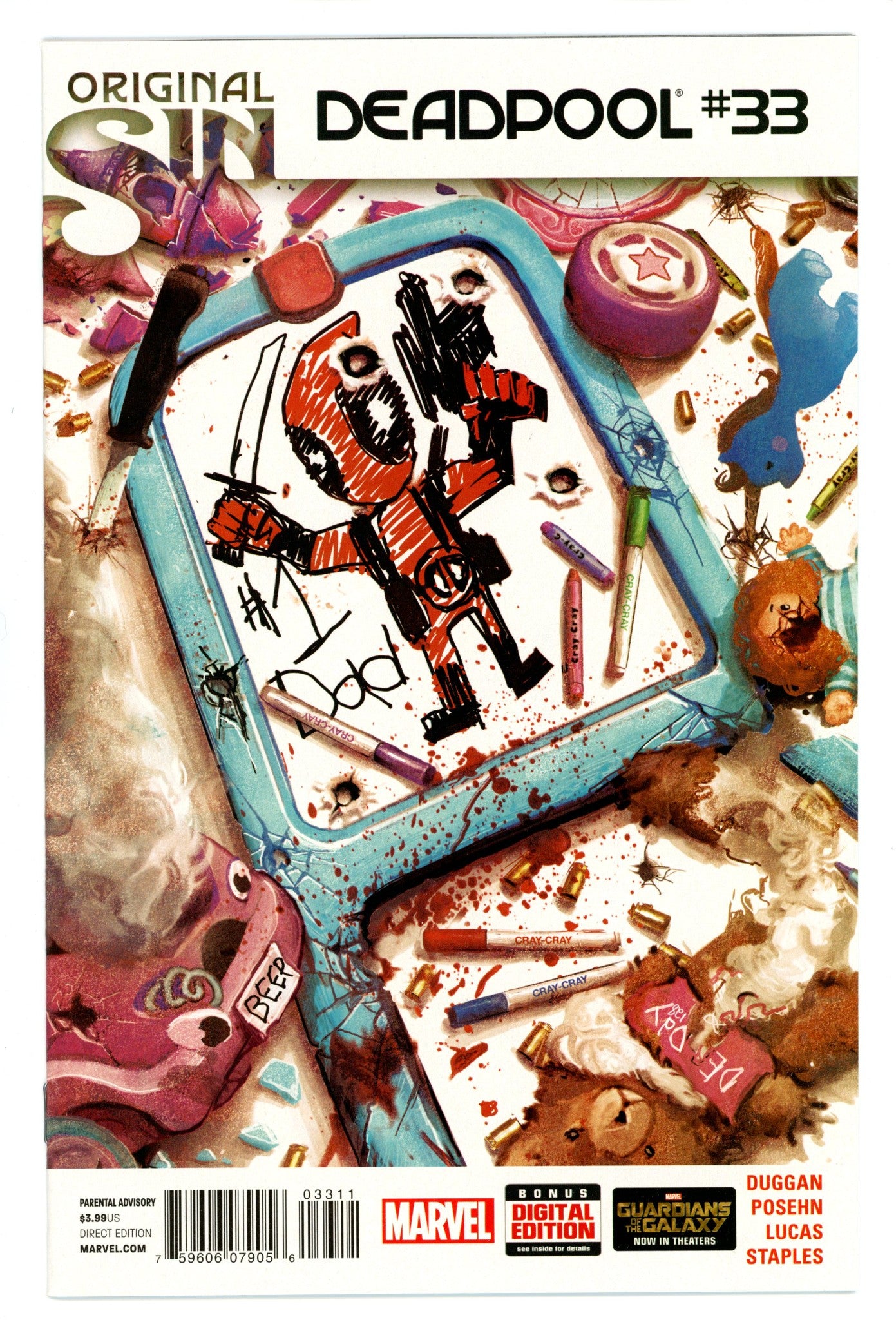 Deadpool Vol 4 33 High Grade (2014) 