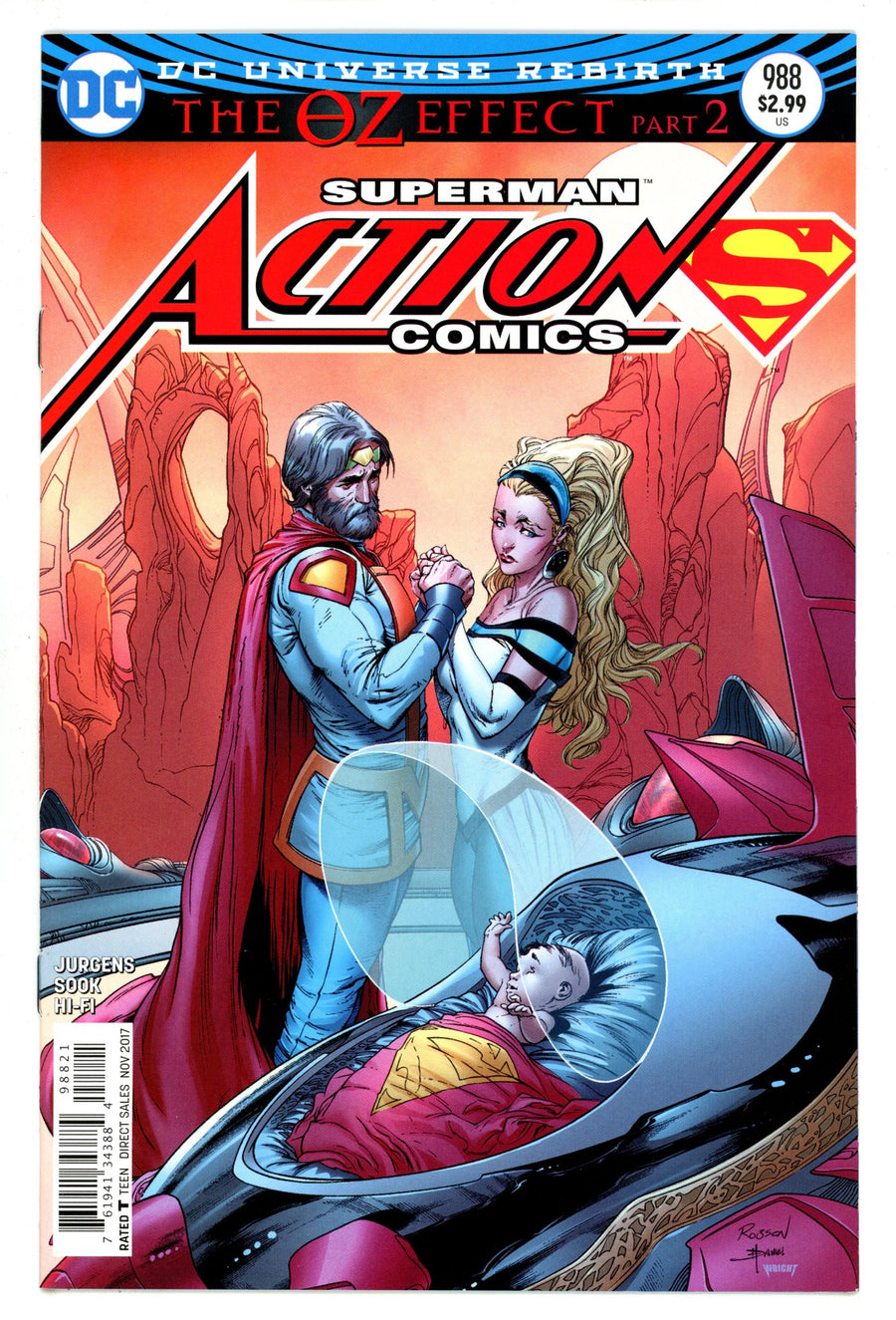 Action Comics Vol 3 988 High Grade (2017) Rocha Variant 