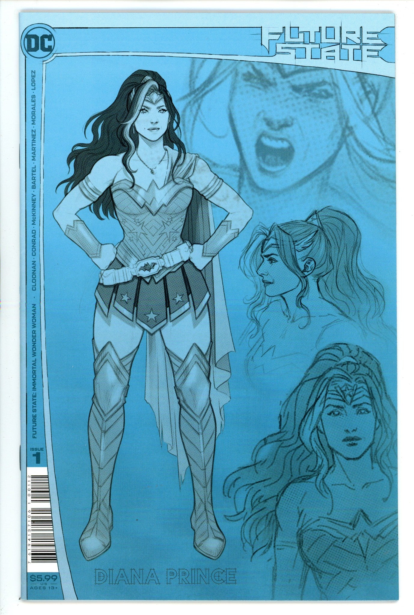 Future State: Immortal Wonder Woman 1 High Grade (2021) 2nd Print 