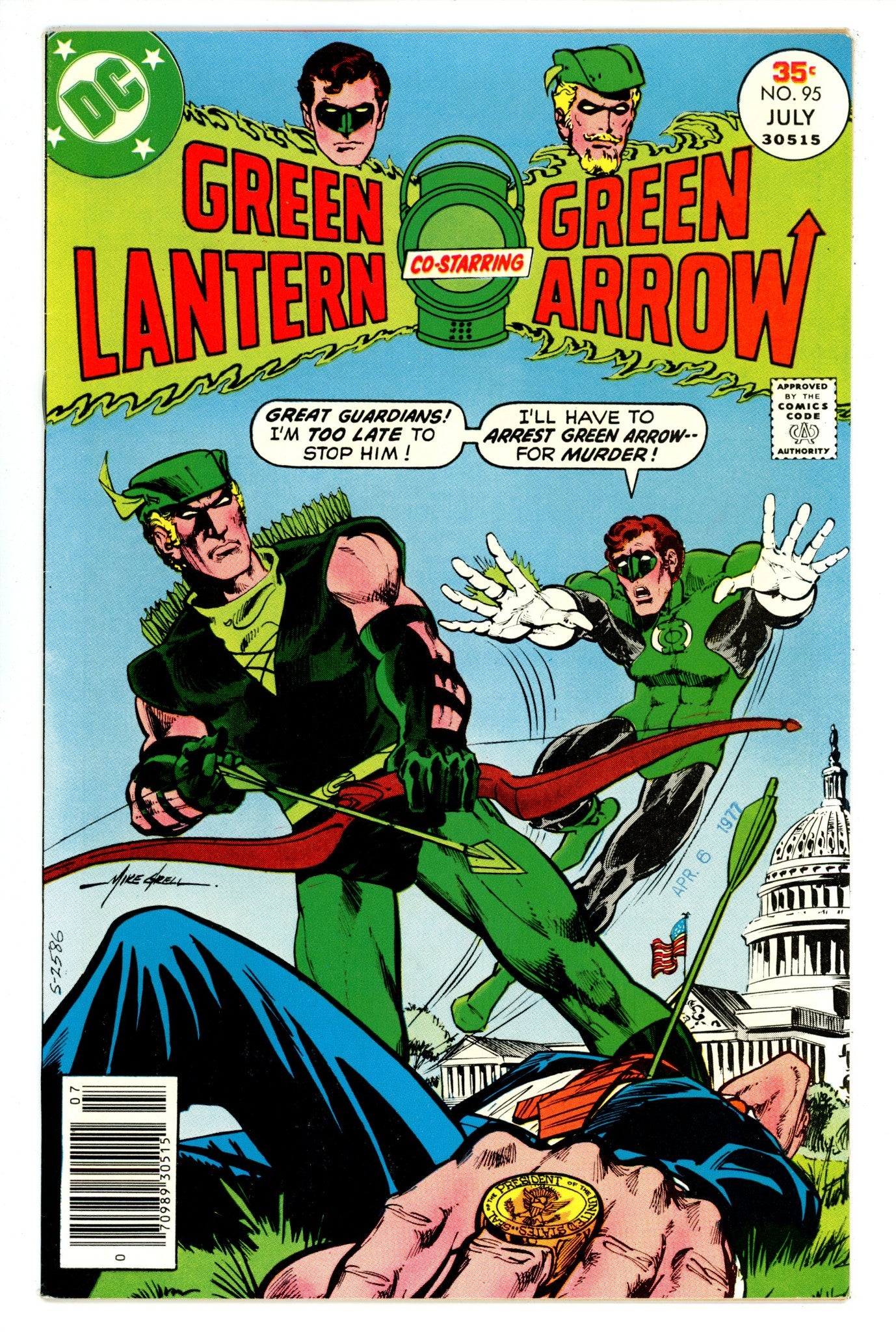 Green Lantern Vol 2 95 VF- (7.5) (1977) 