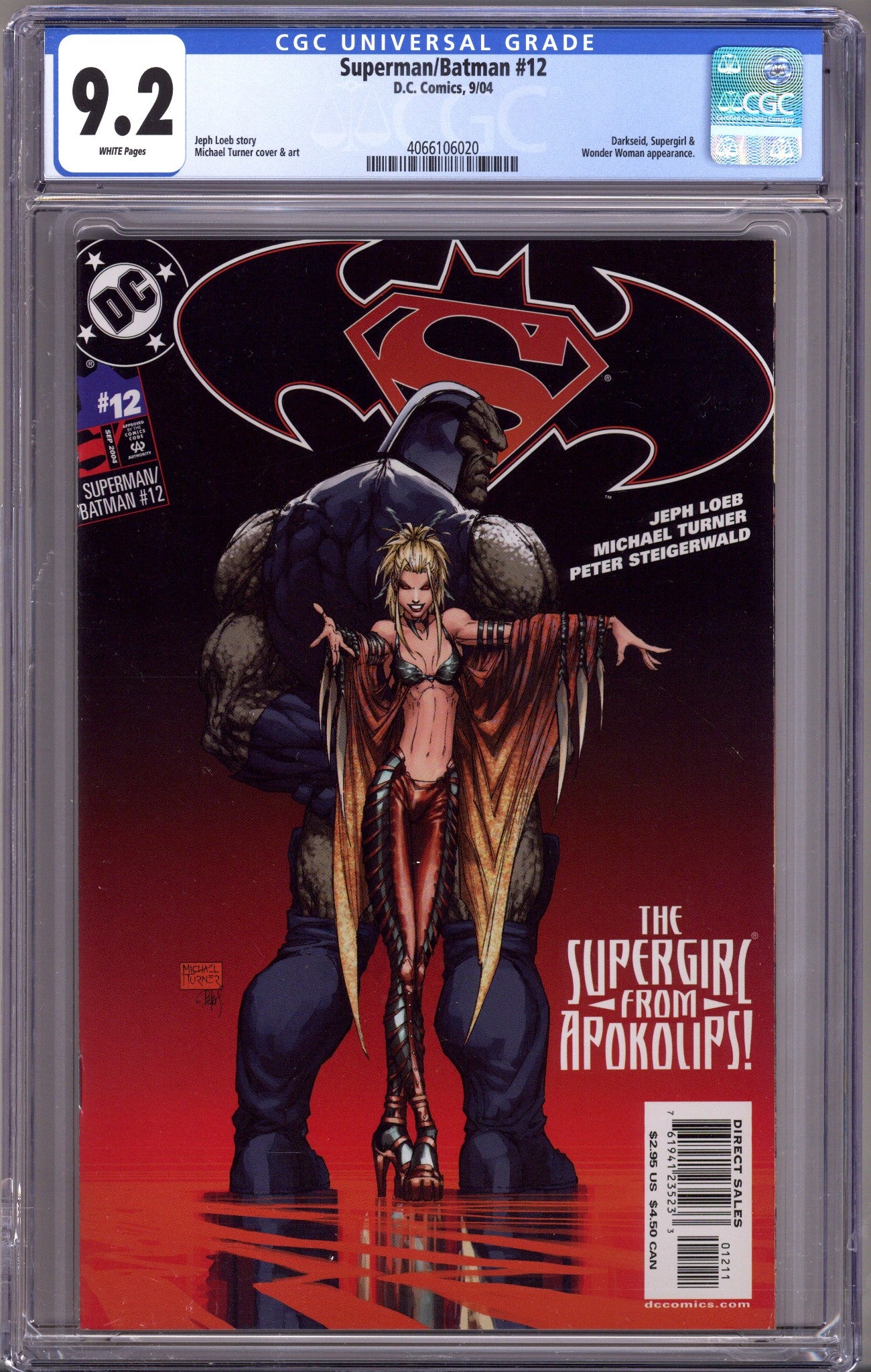 Superman / Batman 12 CGC 9.2 (NM-) (2004) 
