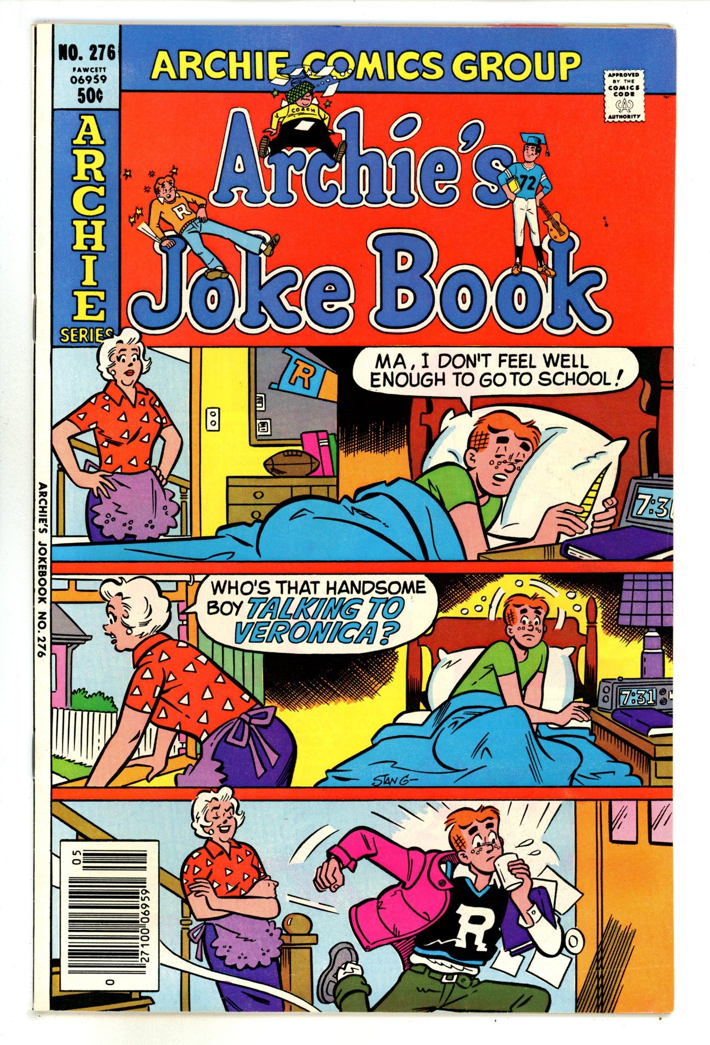 Archie's Joke Book Magazine 276 Mid Grade (1981) 