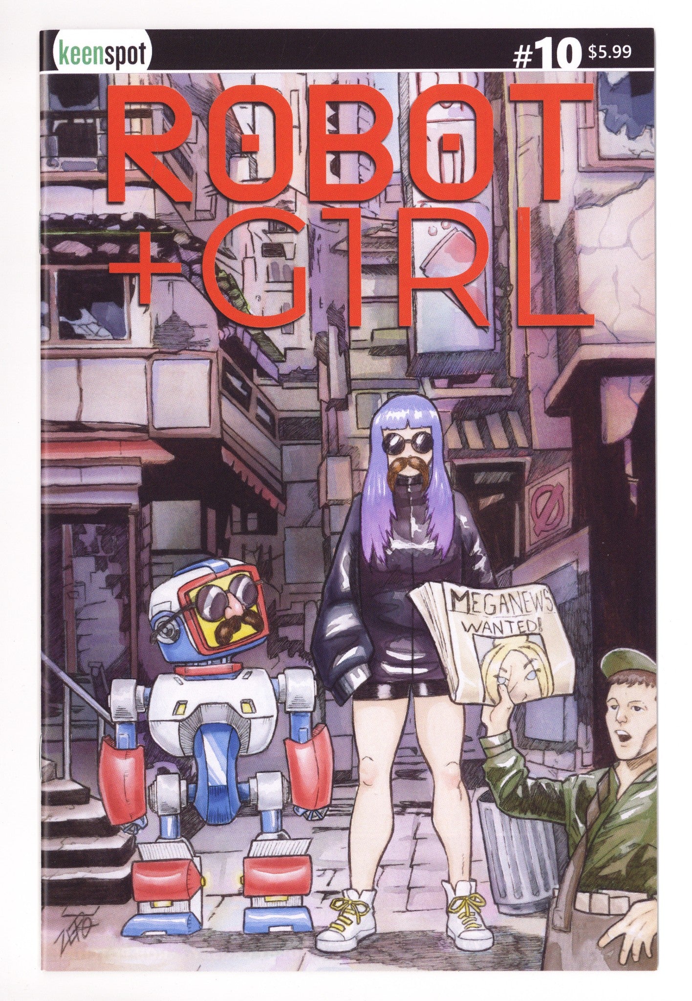 Robot + Girl 10 Williamson Variant (2025)