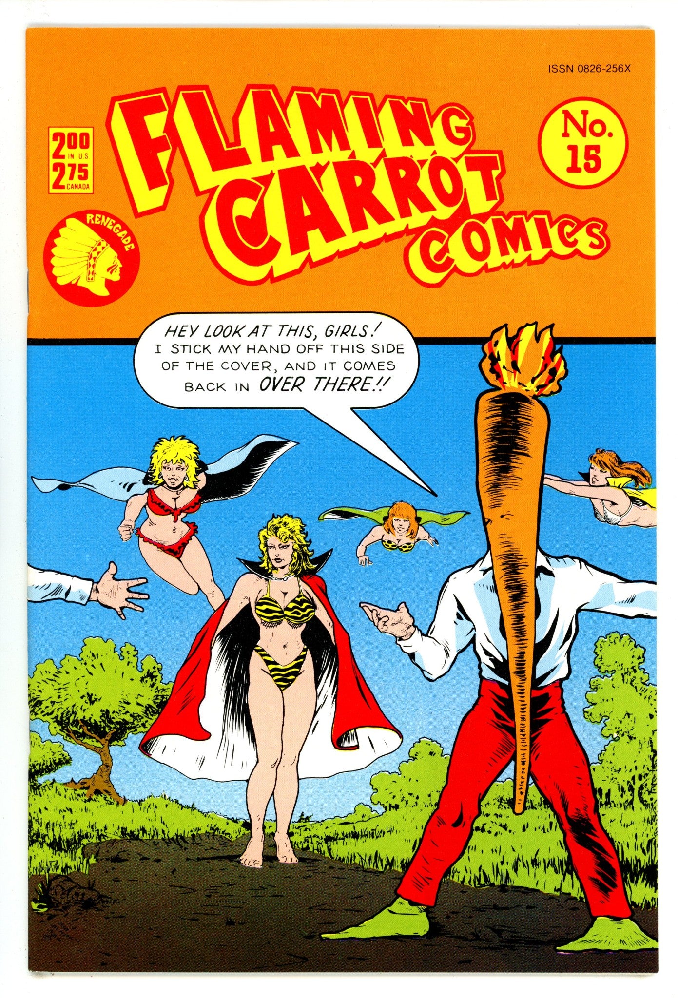 Flaming Carrot Comics   15  High Grade   (1987)        