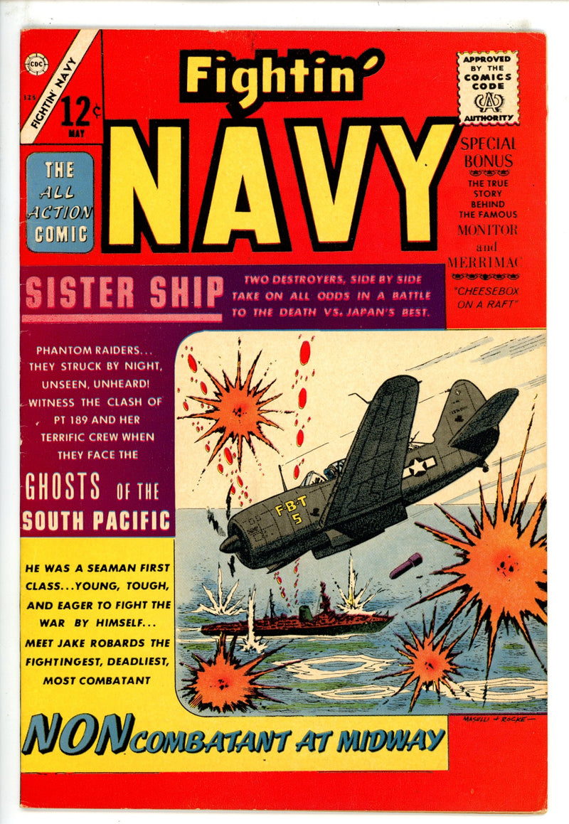 Fightin' Navy 125 VF- (7.5) (1966) 