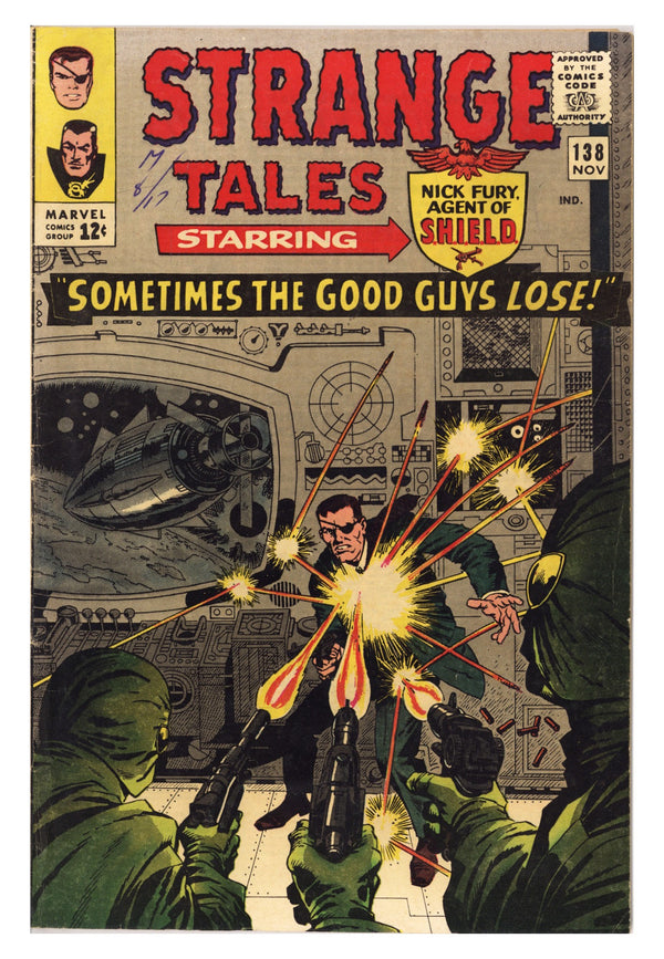 Strange Tales Vol 1 138 VG/FN (5.0) (1965)