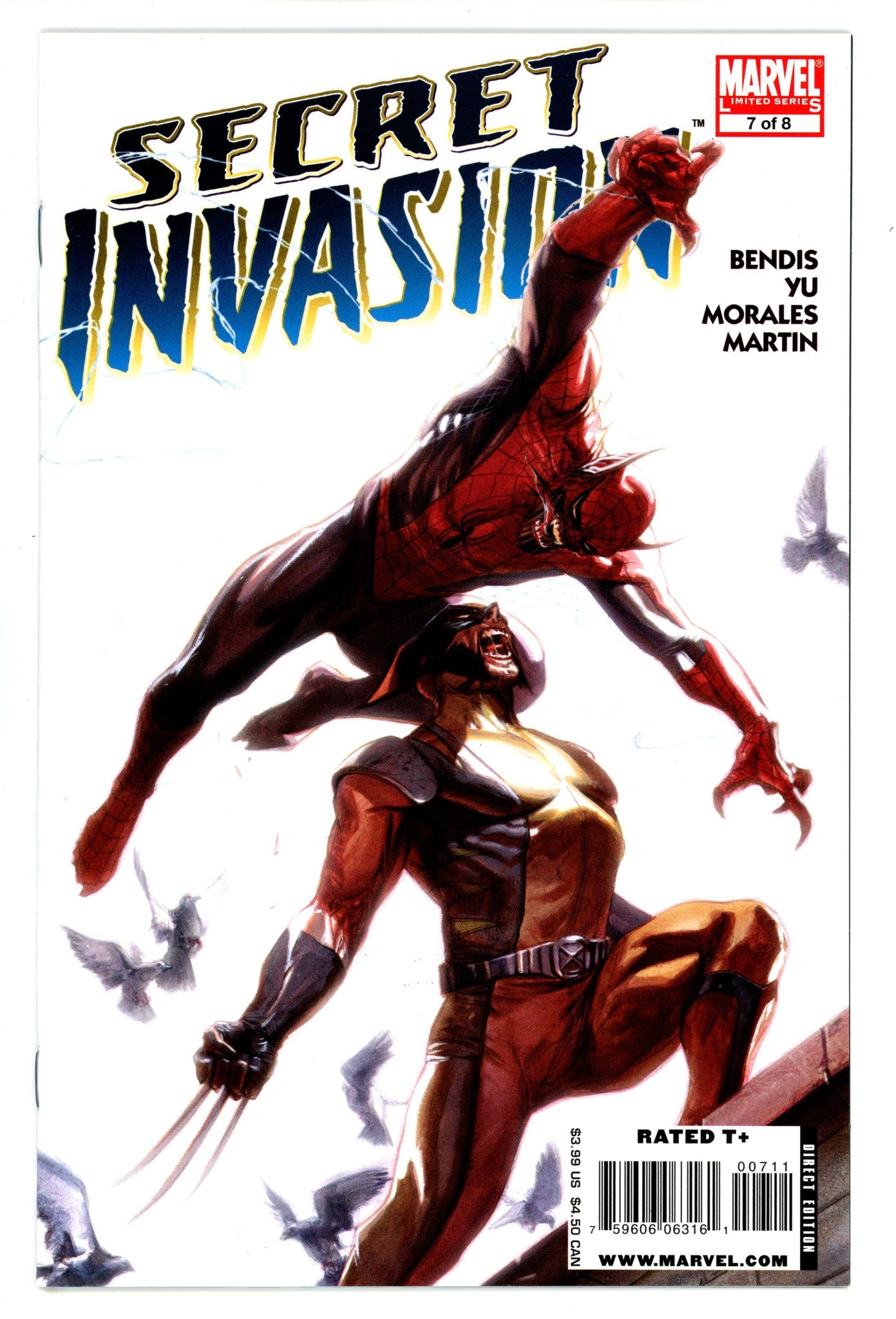 Secret Invasion Vol 1 7 High Grade (2008)
