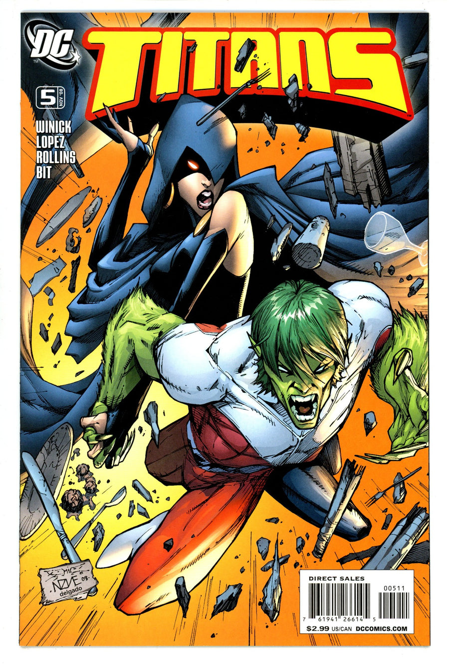 Titans Vol 2 5  High Grade  (2008)   