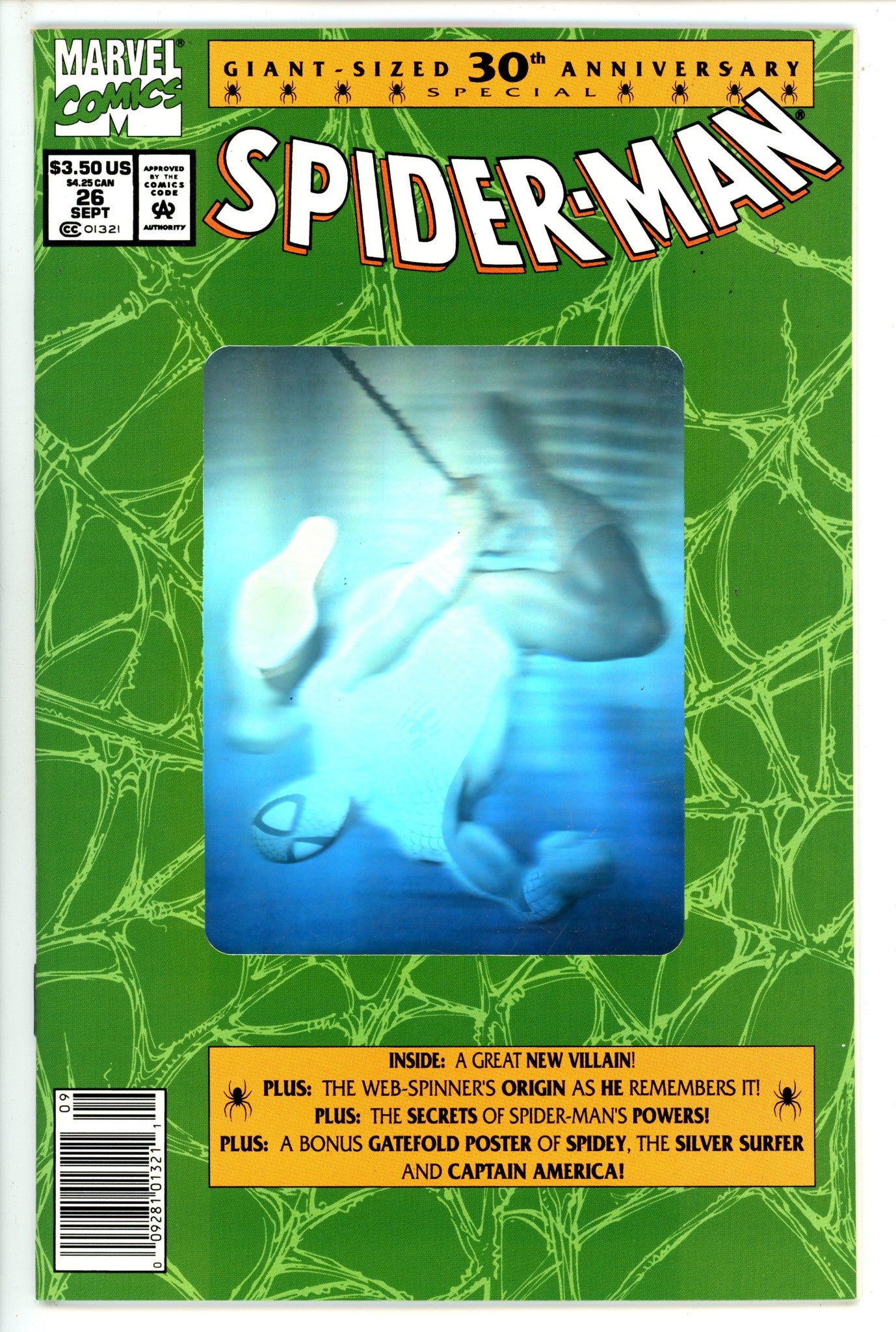 Spider-Man Vol 1 26 Newsstand VF/NM (1992)