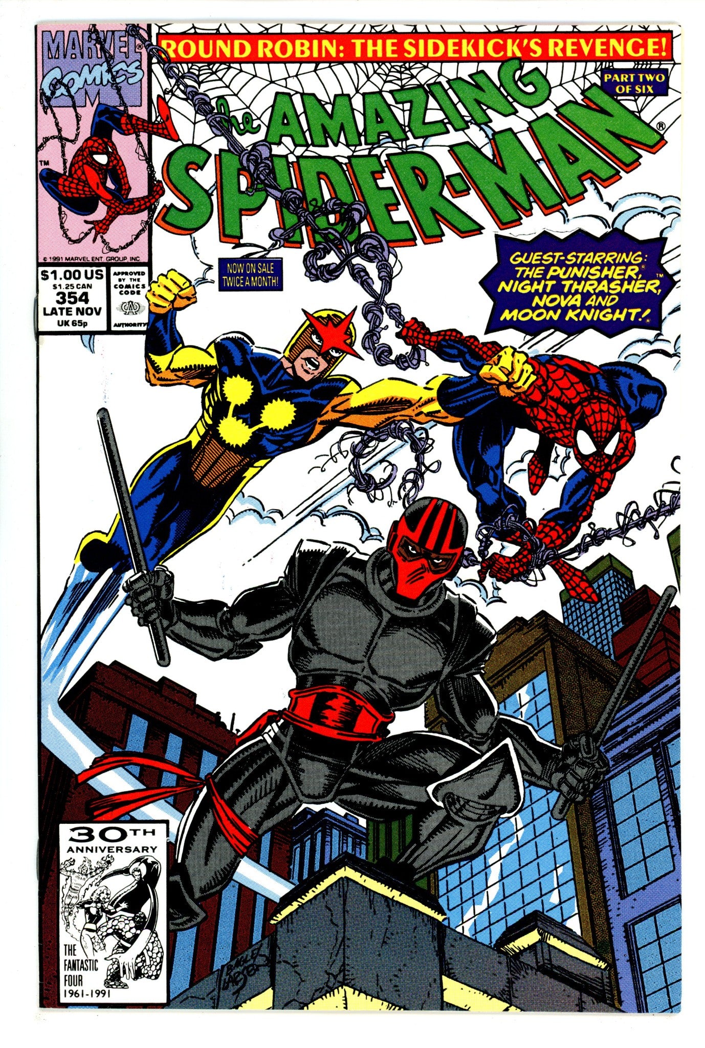 The Amazing Spider-Man Vol 1 354 VF (8.0) (1991) 