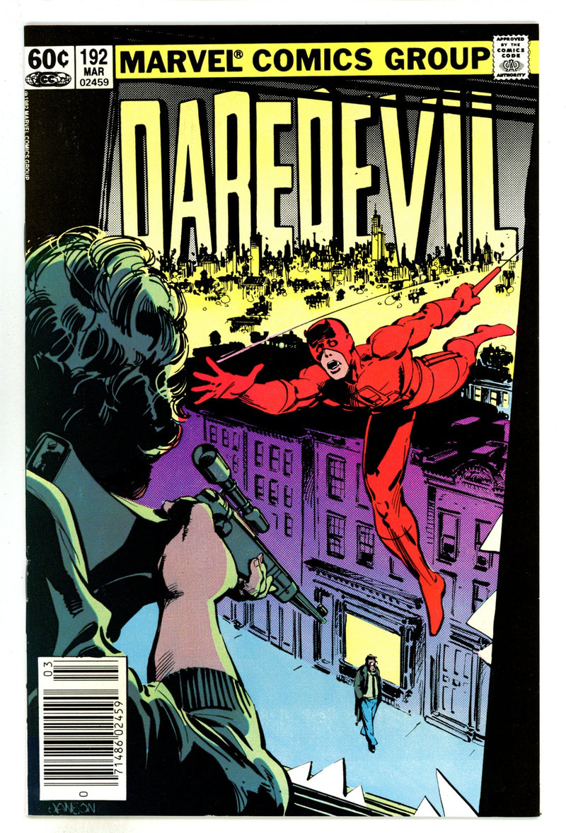 Daredevil Vol 1 192 NM- (9.2) (1983) Newsstand 