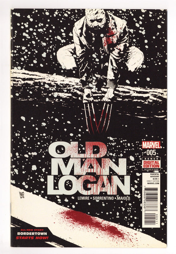 Old Man Logan Vol 2 5  High Grade   (2016) Sorrentino   Variant