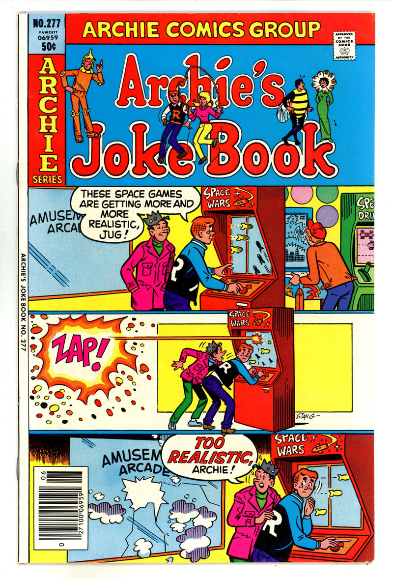Archie's Joke Book Magazine 277 Mid Grade (1981) 