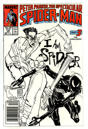 The Spectacular Spider-Man Vol 1 133 High Grade (1987) Newsstand