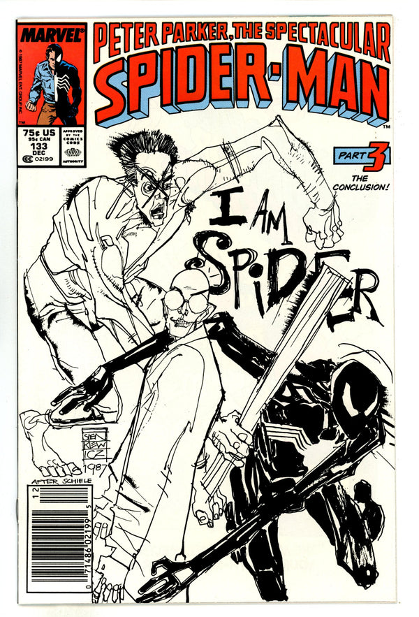 The Spectacular Spider-Man Vol 1 133 High Grade (1987) Newsstand