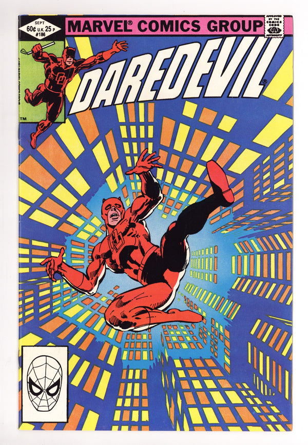 Daredevil Vol 1 186 Mid Grade (1982)
