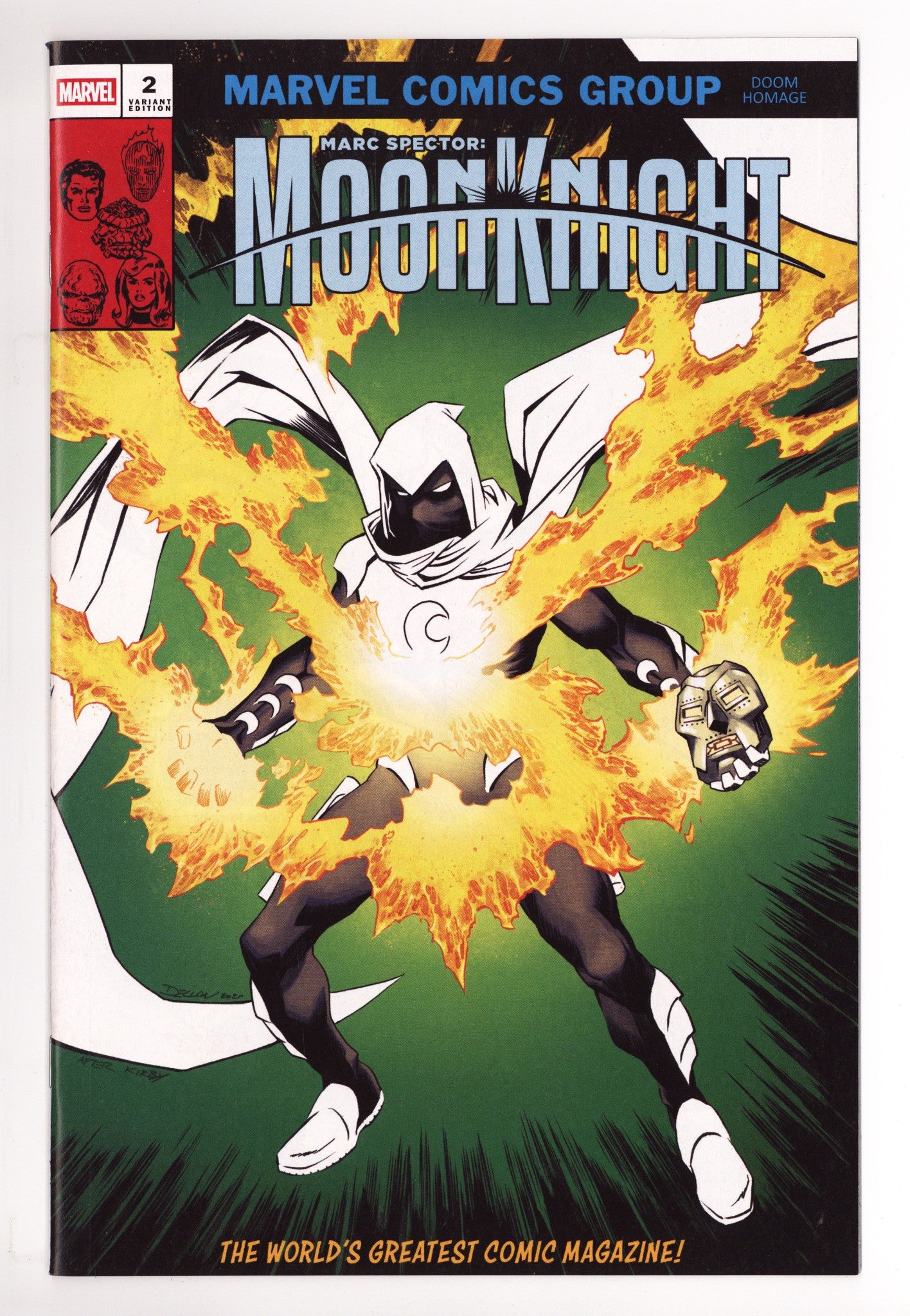 Marc Spector: Moon Knight Vol 2 2 Shalvey Homage Variant (2026)