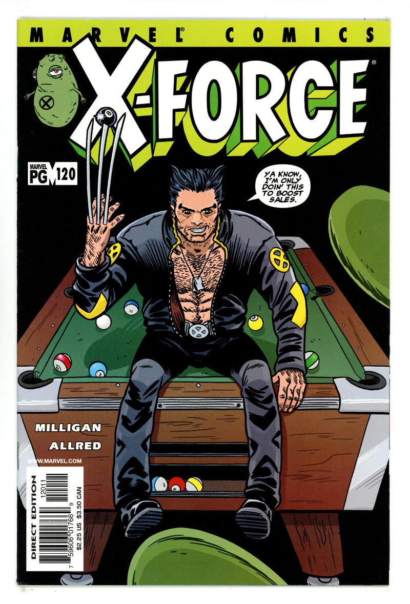 X-Force Vol 1 120 High Grade (2001) 