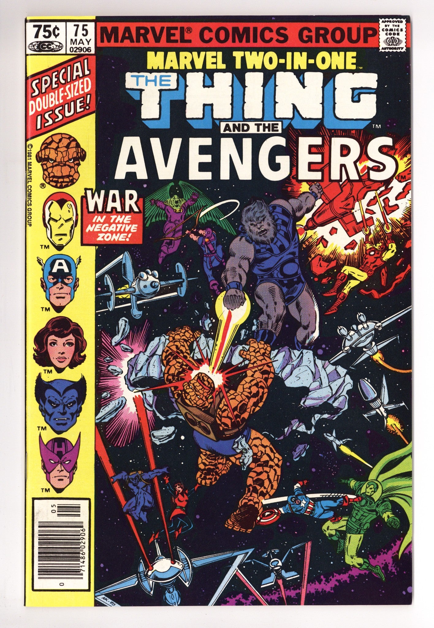 Marvel Two-in-One Vol 1 75 NM- (9.2) (1981) Newsstand 