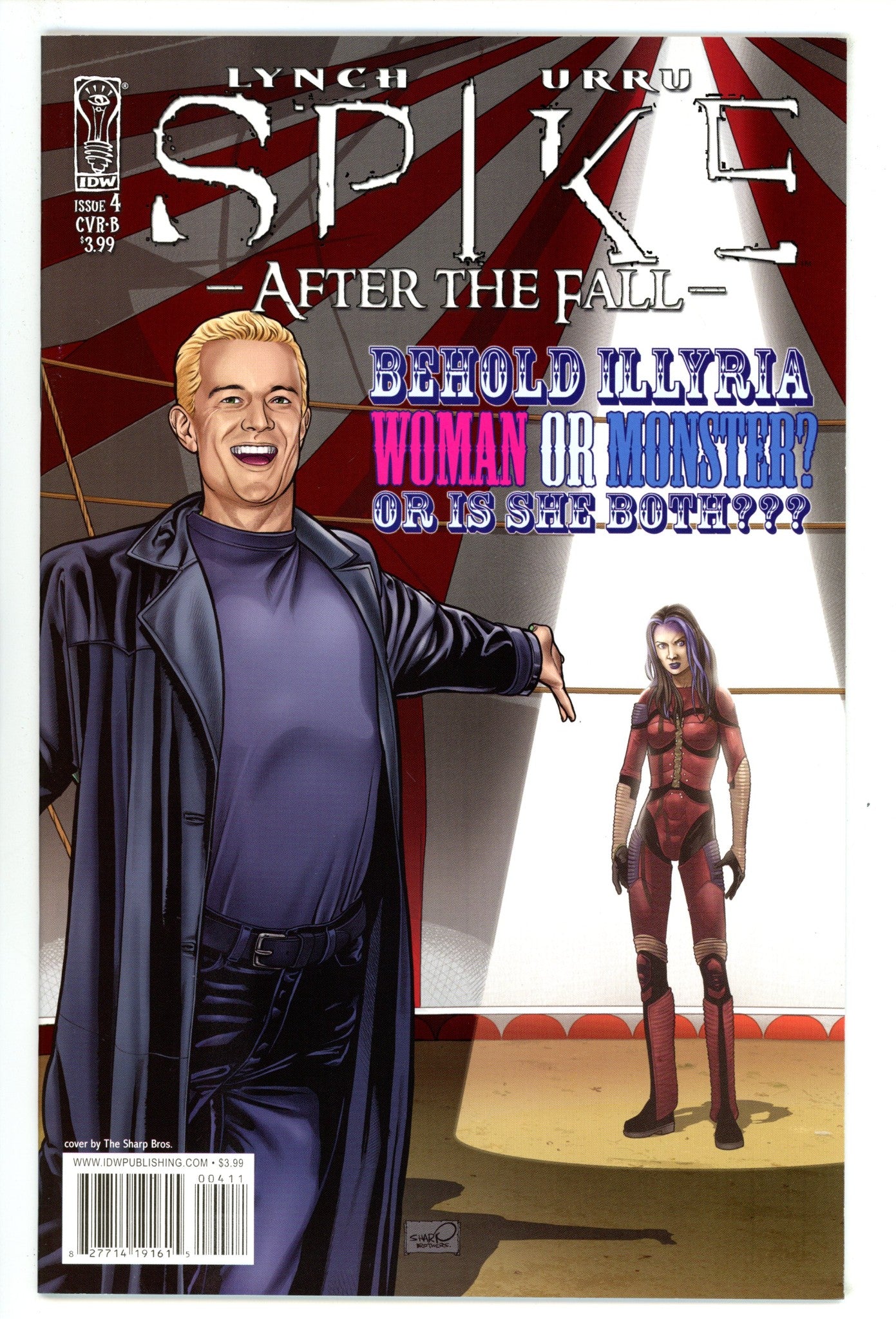 Spike: After the Fall 4 High Grade (2008) Sharp Variant 