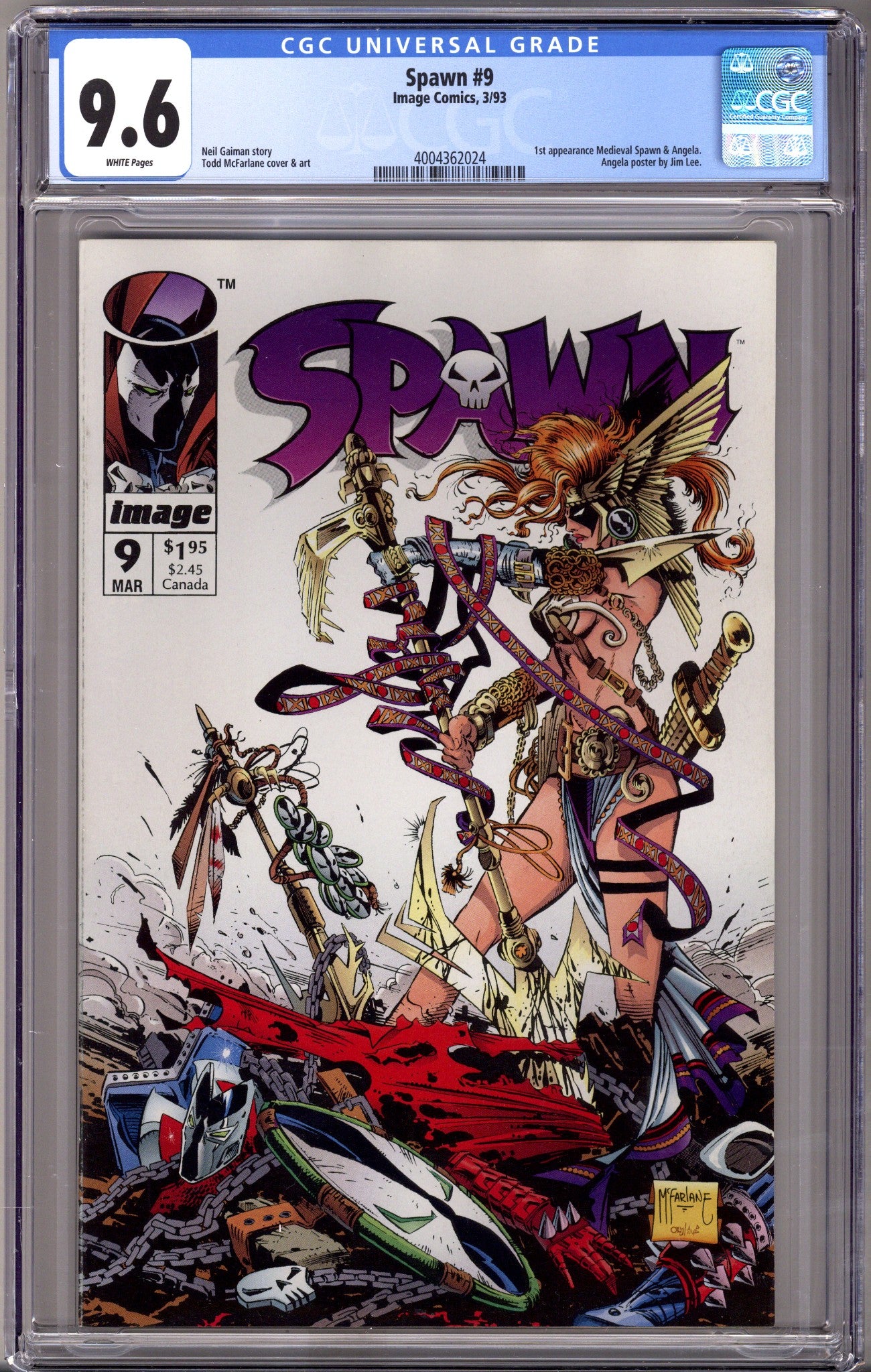 Spawn 9 CGC 9.6 (NM+) (1993) 