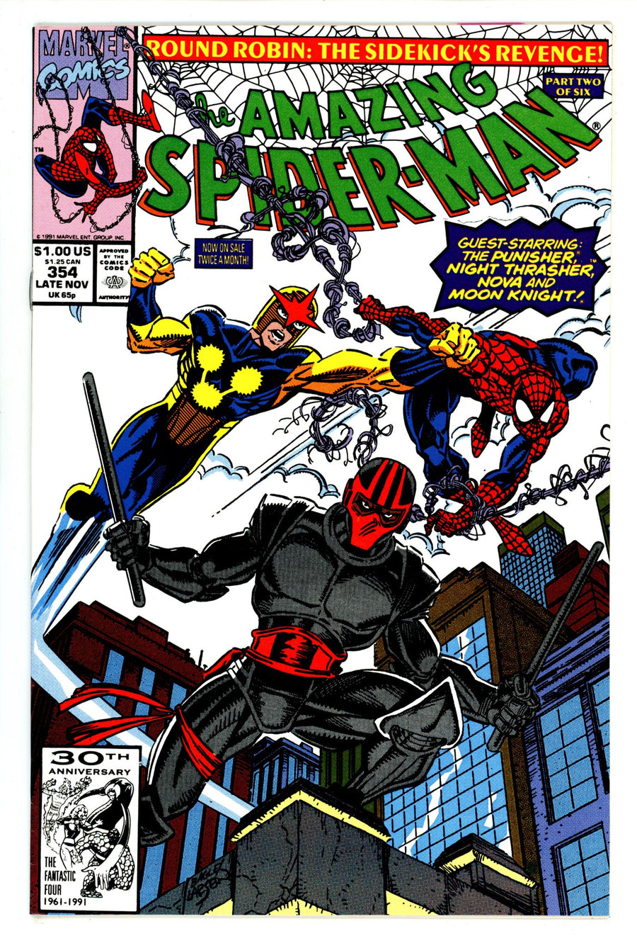 The Amazing Spider-Man Vol 1 354 VF+ (8.5) (1991) 