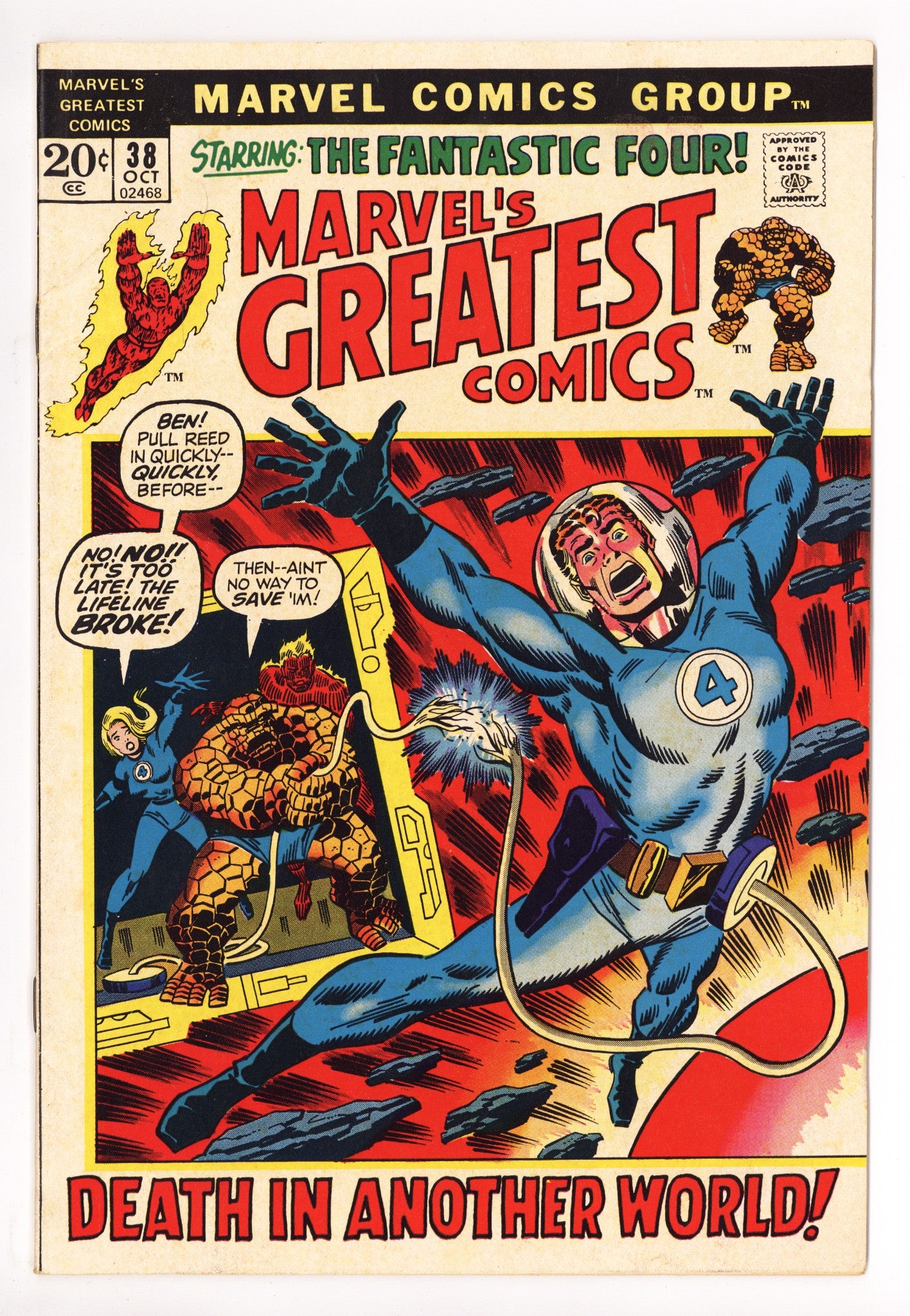 Marvel's Greatest Comics 38 Low Grade (1972) 