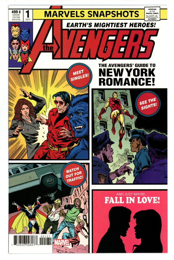 Avengers: Marvels Snapshots 1 High Grade (2021) Johnson Variant
