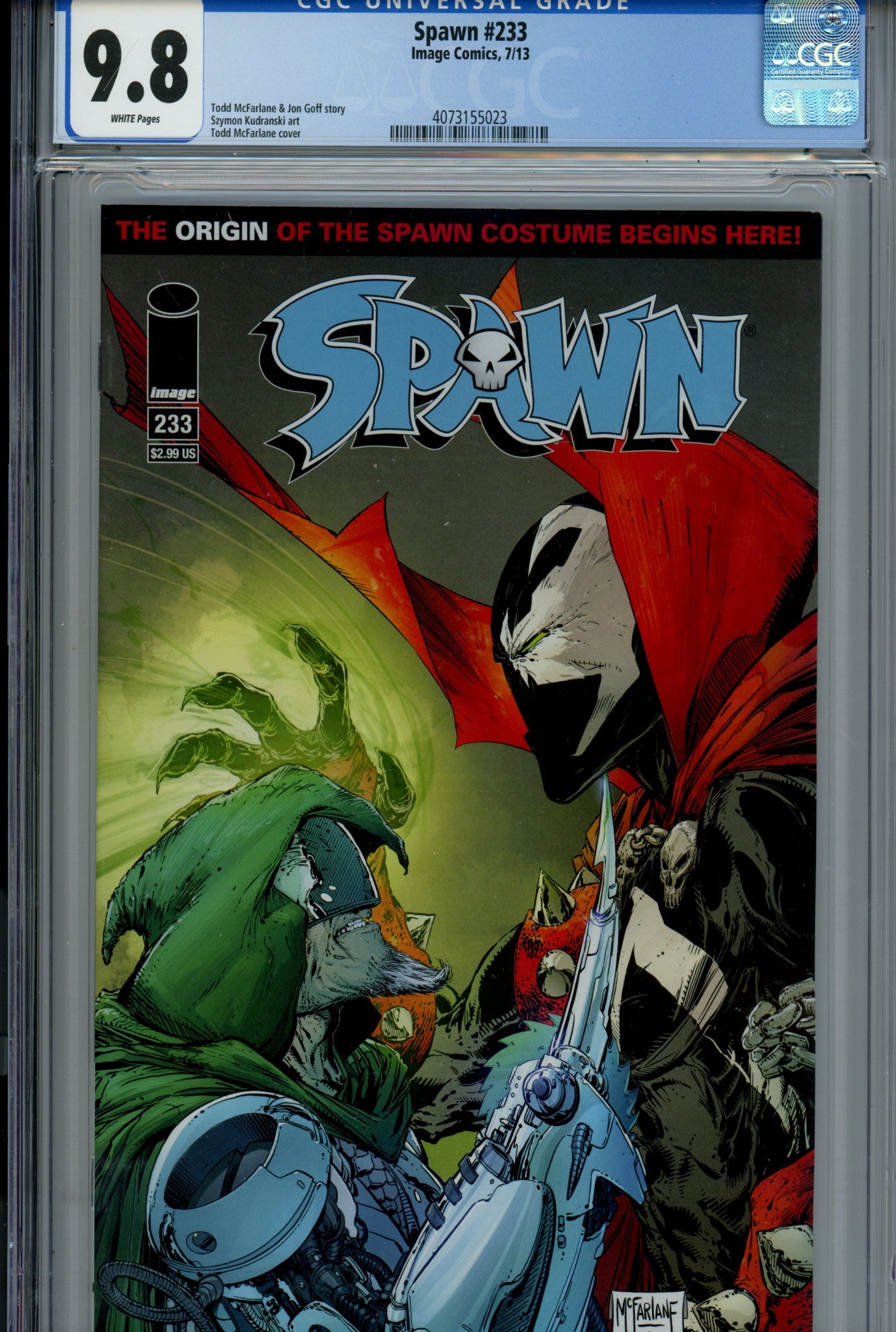 Spawn 233 CGC 9.8 (NM/M) (2013) 