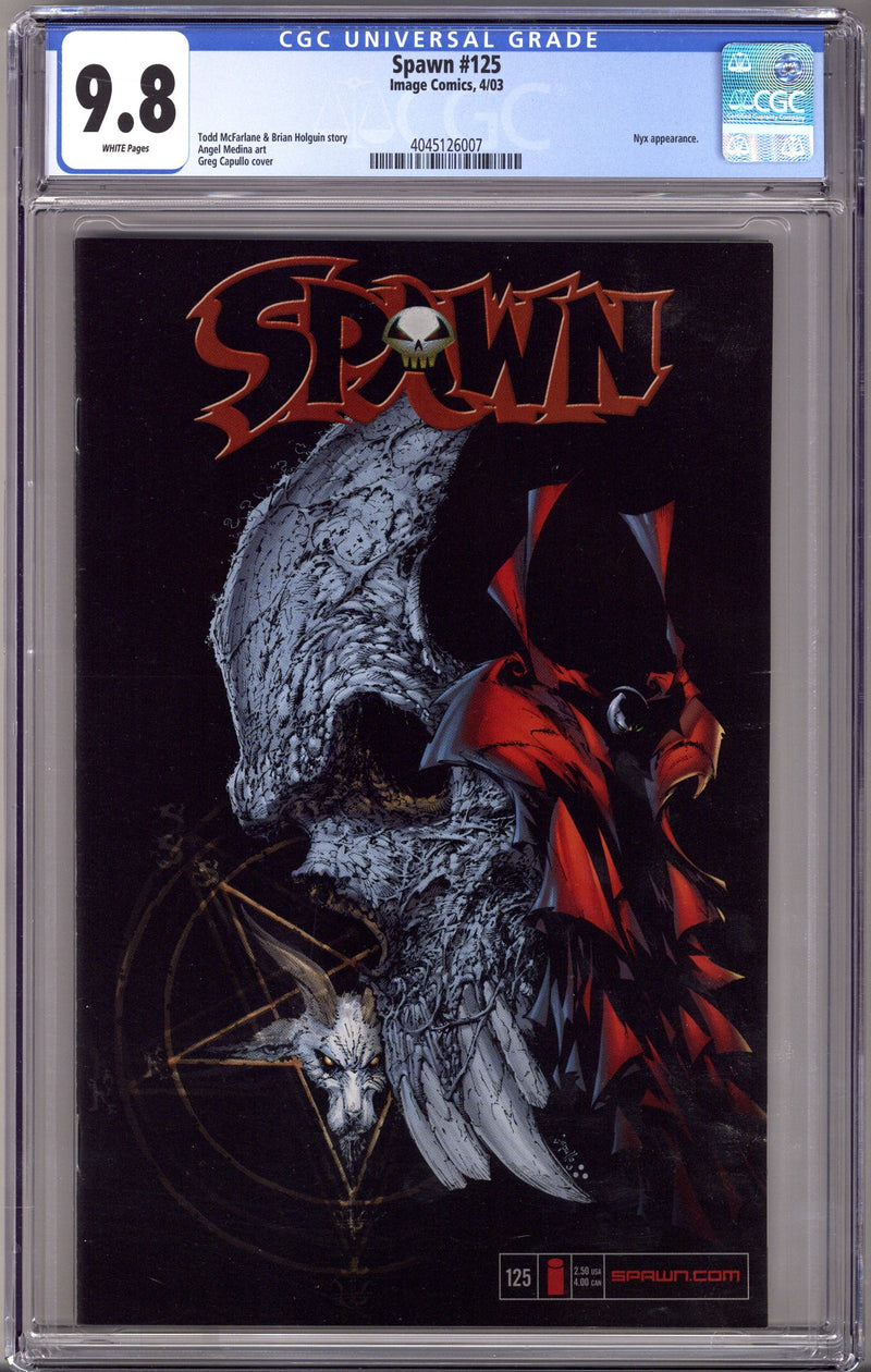 Spawn 125 CGC 9.8 (NM/M) (2003)