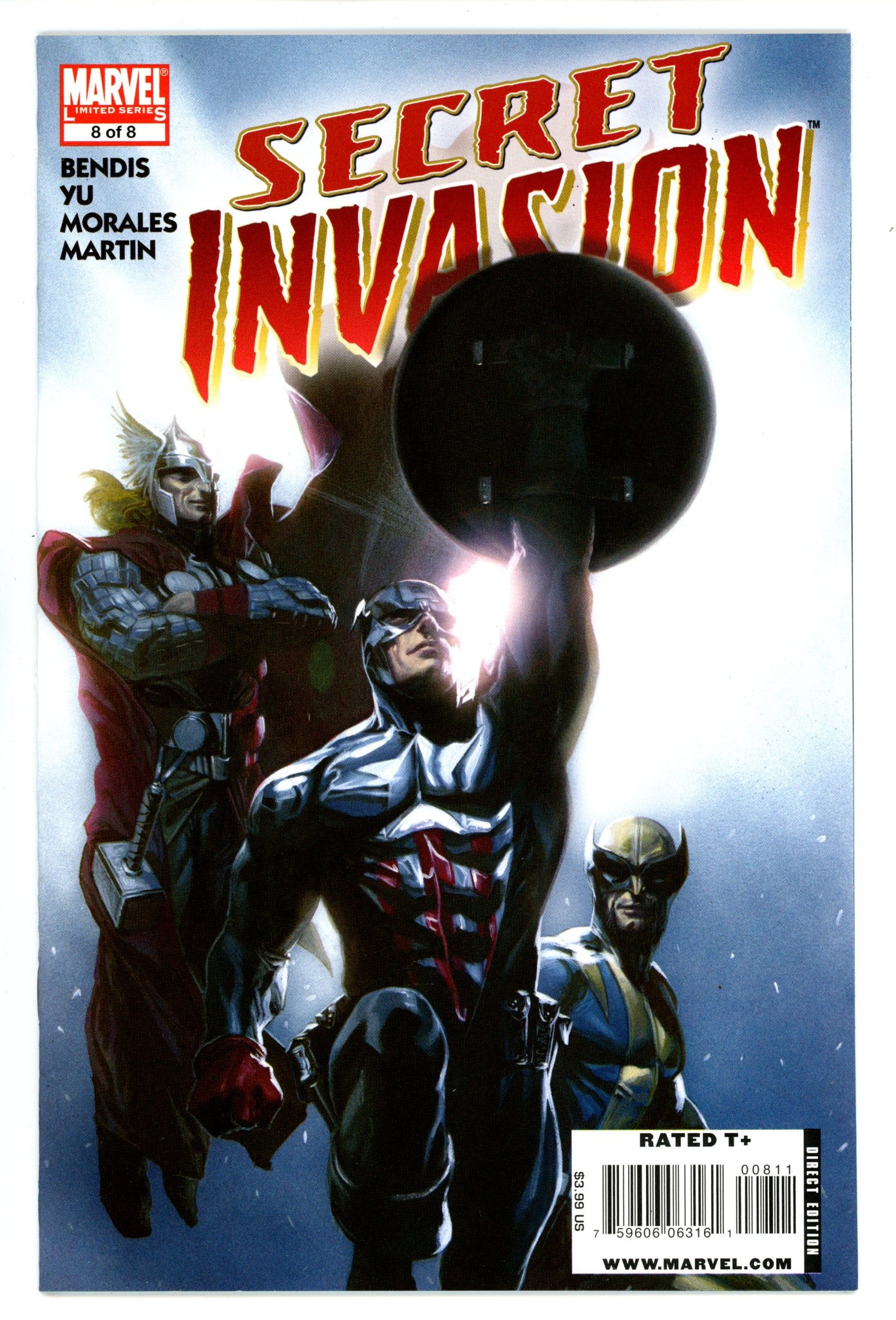 Secret Invasion Vol 1 8 High Grade (2009)