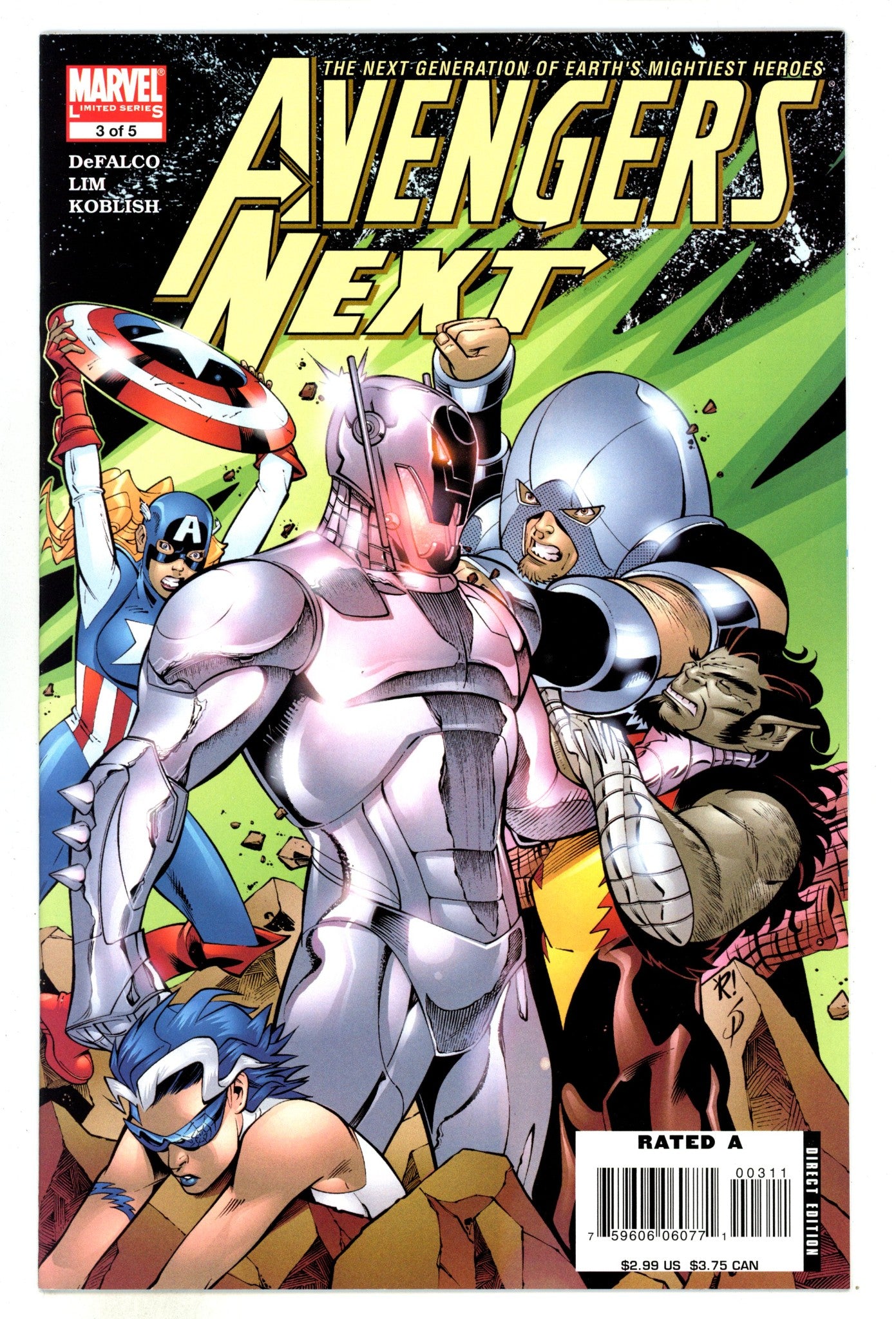 Avengers Next 3 High Grade (2007) 