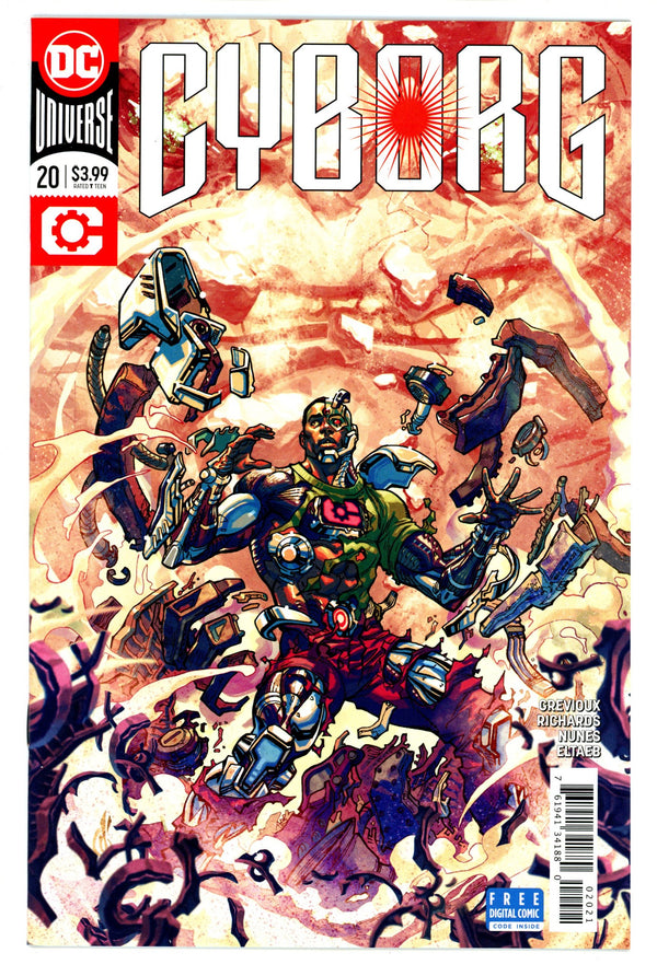 Cyborg Vol 2 20 High Grade (2018) D'Anda Variant