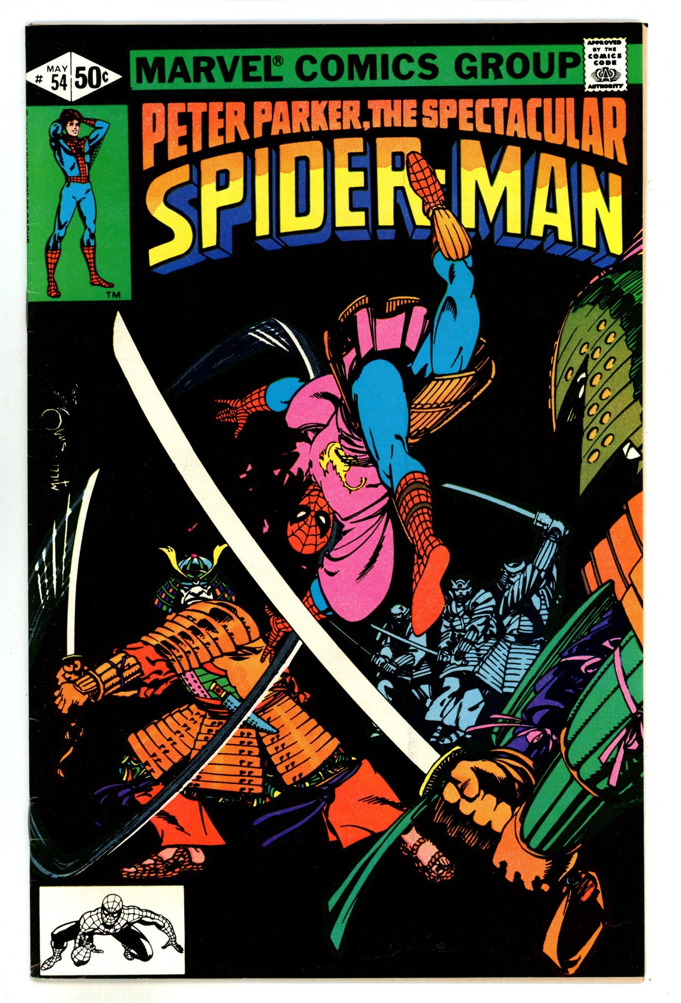 The Spectacular Spider-Man Vol 1 54  FN+ (6.5)  (1981)  
