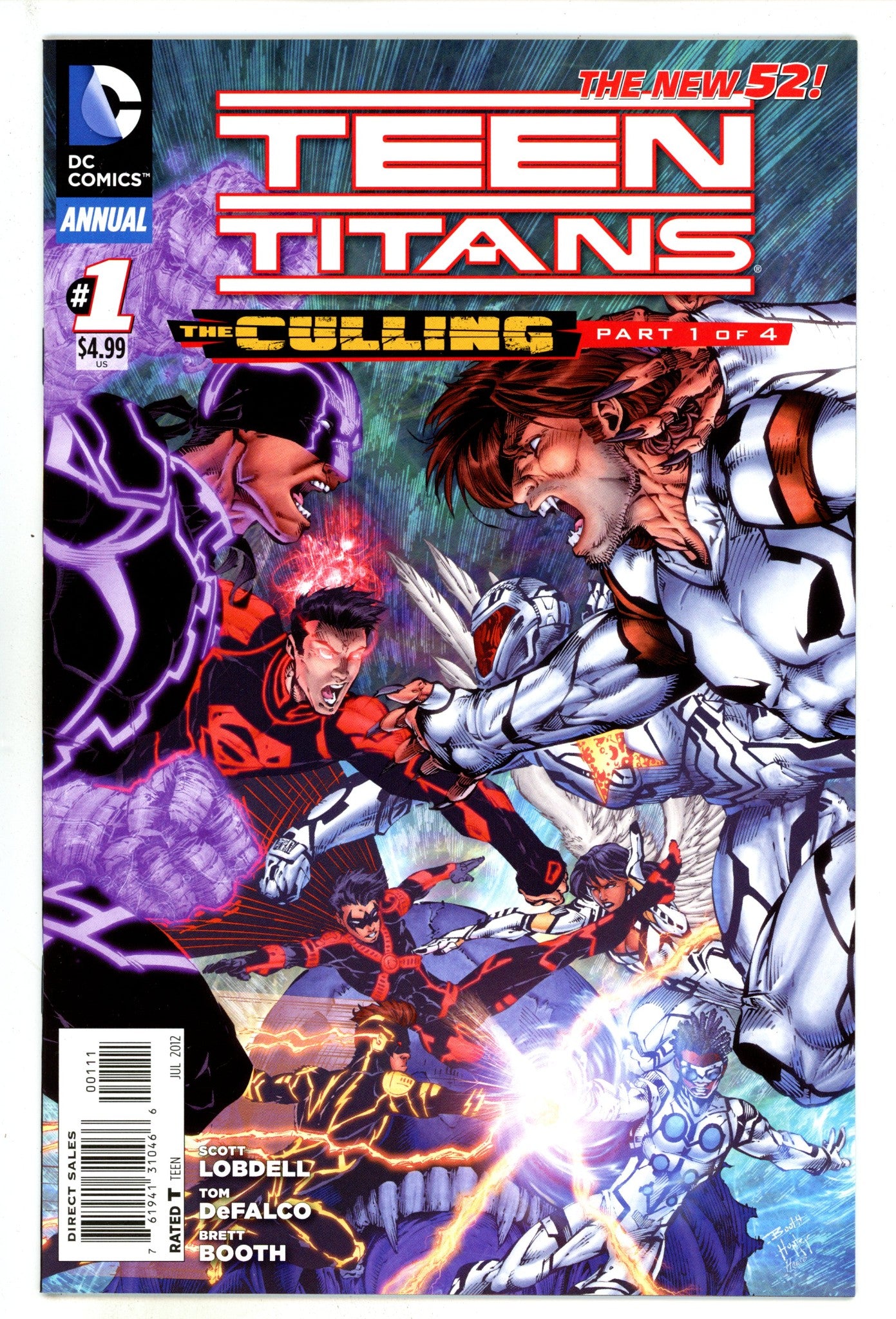 Teen Titans Annual Vol 4 1 High Grade (2012) 