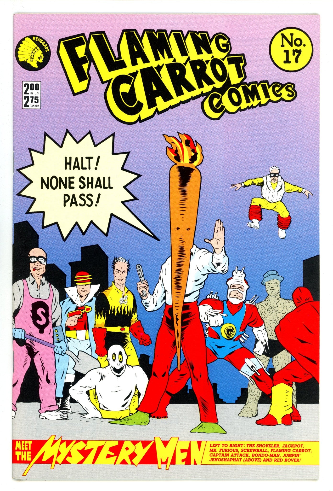 Flaming Carrot Comics   17  NM- (9.2)   (1987)        