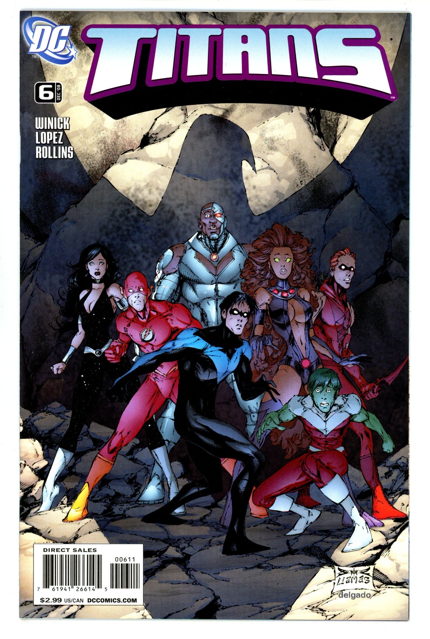 Titans Vol 2 6  High Grade  (2008)   