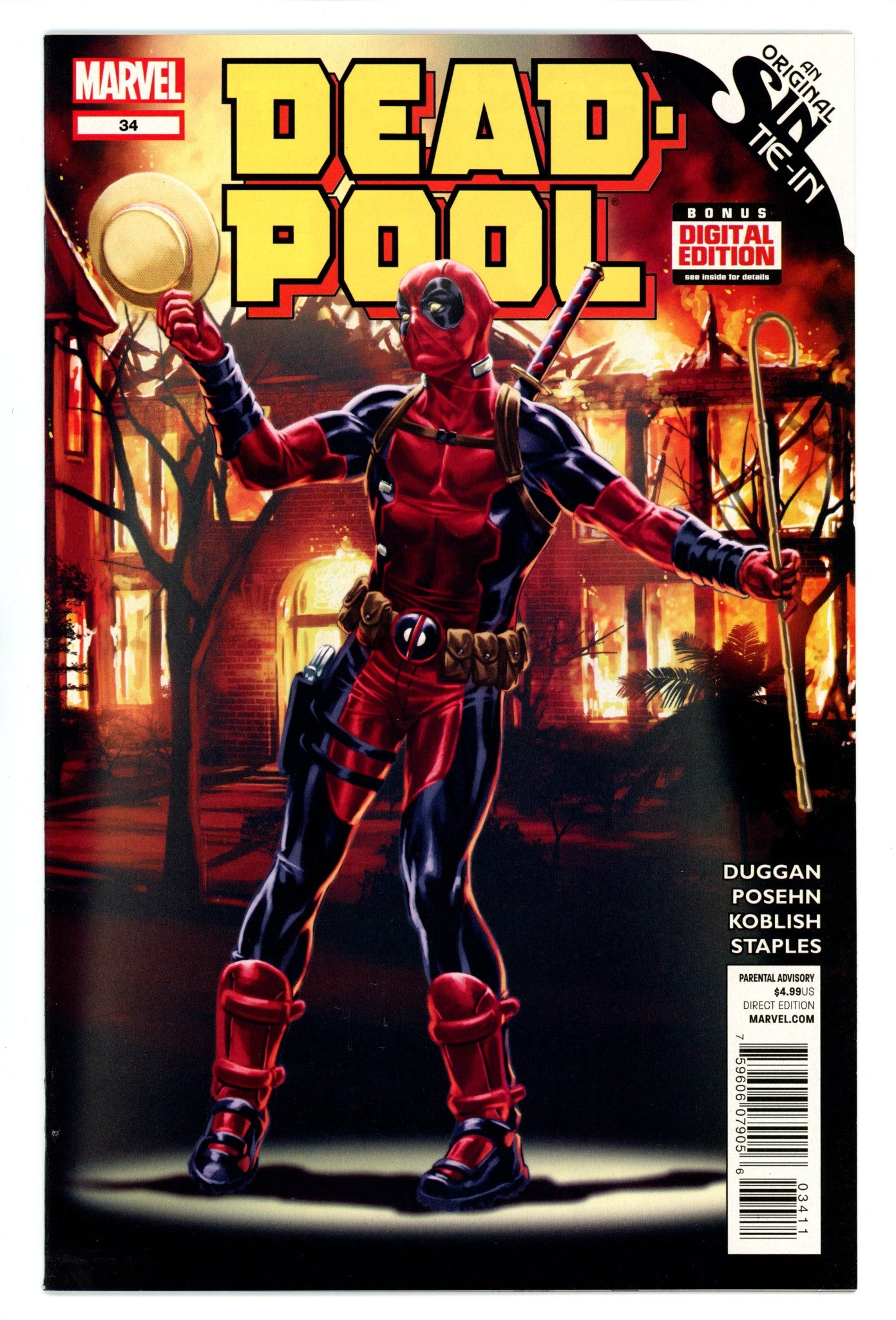 Deadpool Vol 4 34 High Grade (2014) 