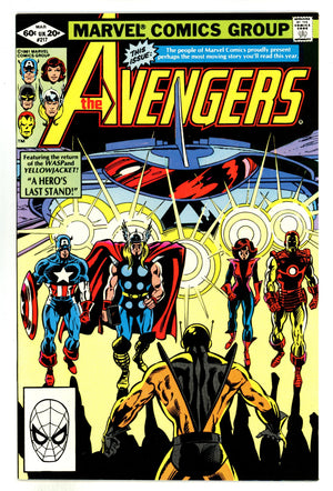 The Avengers Vol 1 217 NM- (9.2) (1982)