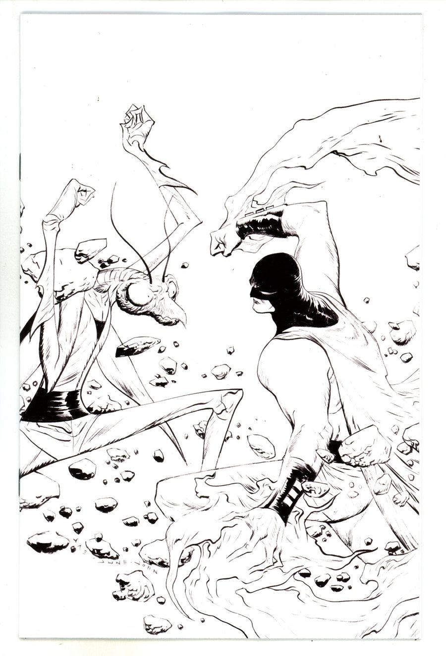 Space Ghost 4 Lee Line Art Virgin Variant NM- (2024)
