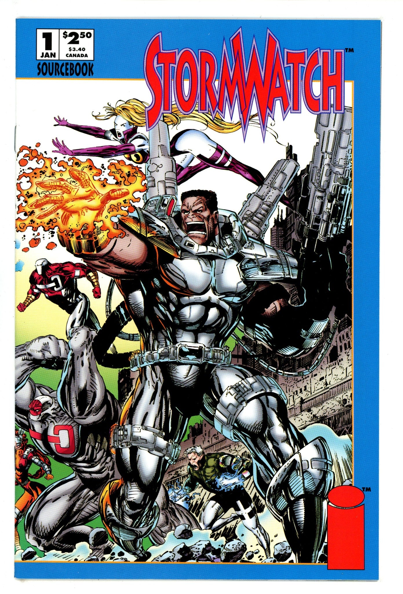 Stormwatch Sourcebook 1 High Grade (1994) 