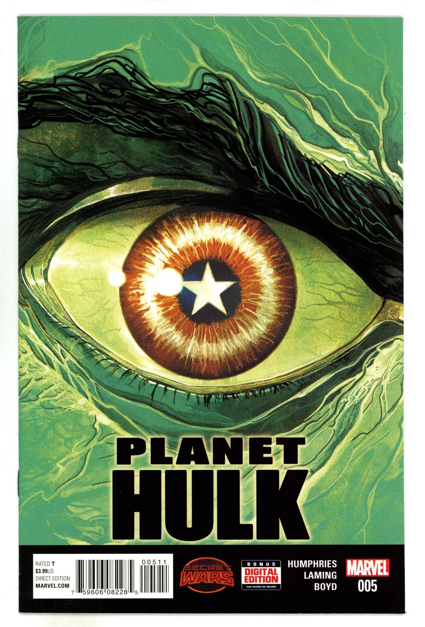 Planet Hulk 5 High Grade (2015) 