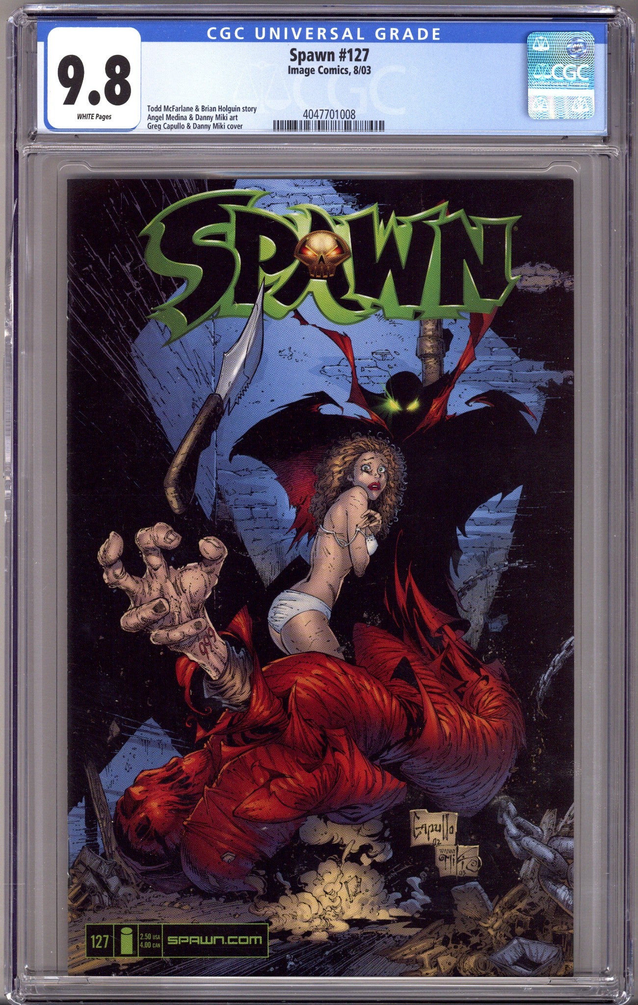 Spawn 127 CGC 9.8 (NM/M) (2003)