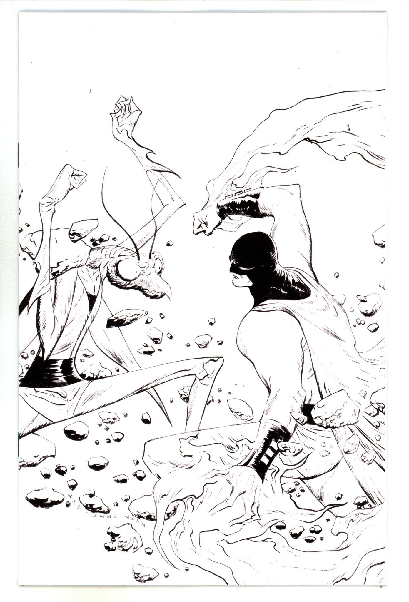 Space Ghost 4 Lee Line Art Virgin Variant NM+ (2024)