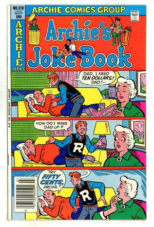 Archie's Joke Book Magazine 278 Mid Grade (1981) 