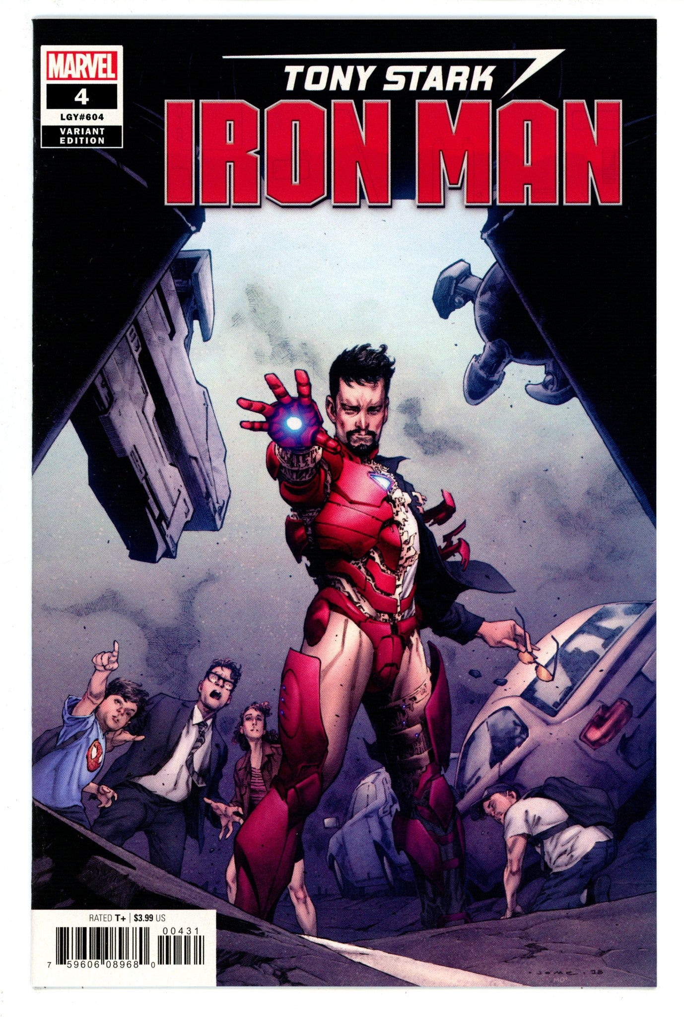 Tony Stark: Iron Man 4 (604) High Grade (2018) OpeÃ±a Variant 
